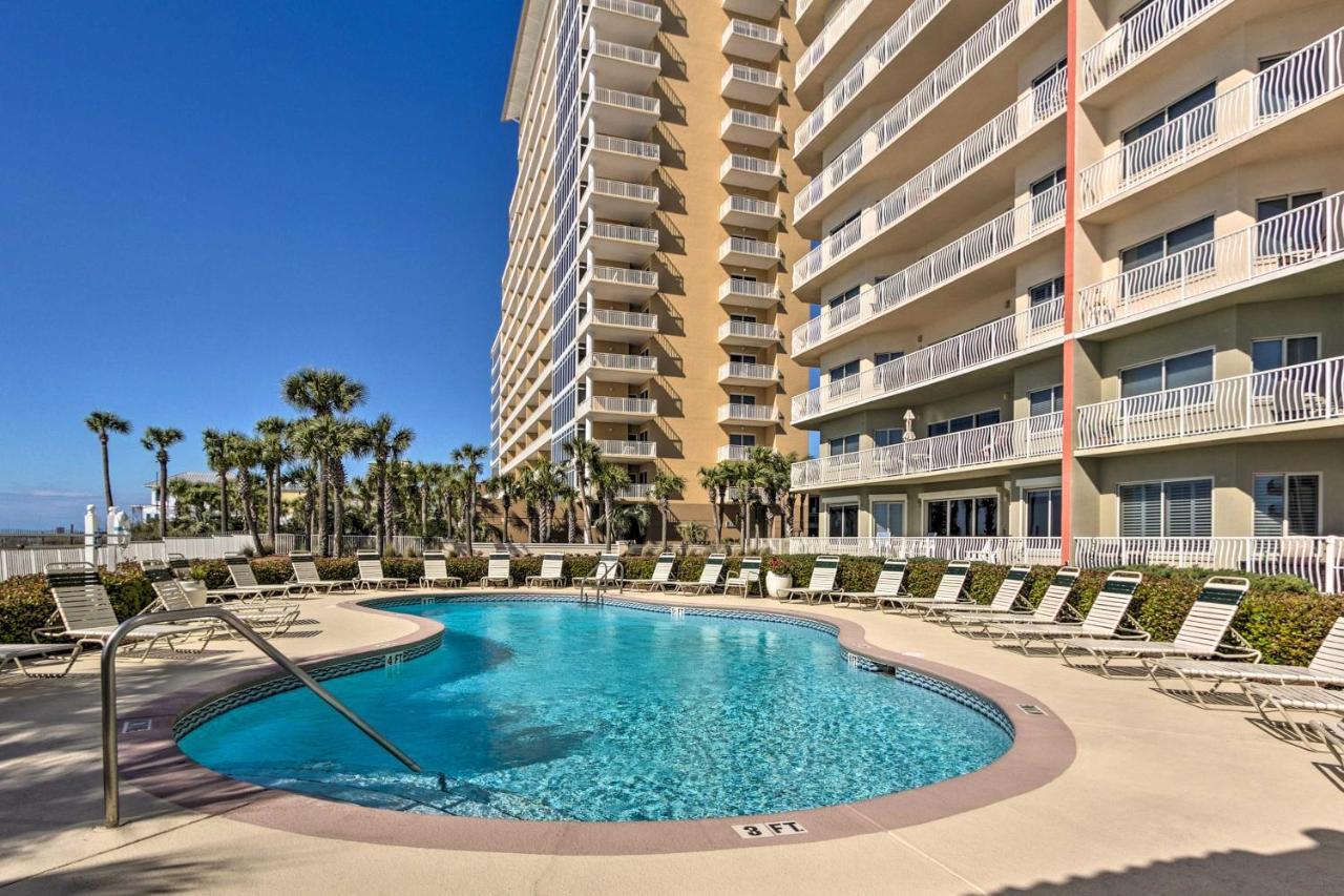 Mod Condo With Gulf View And Pool At Coral Reef Resort Panama City Beach Bagian luar foto